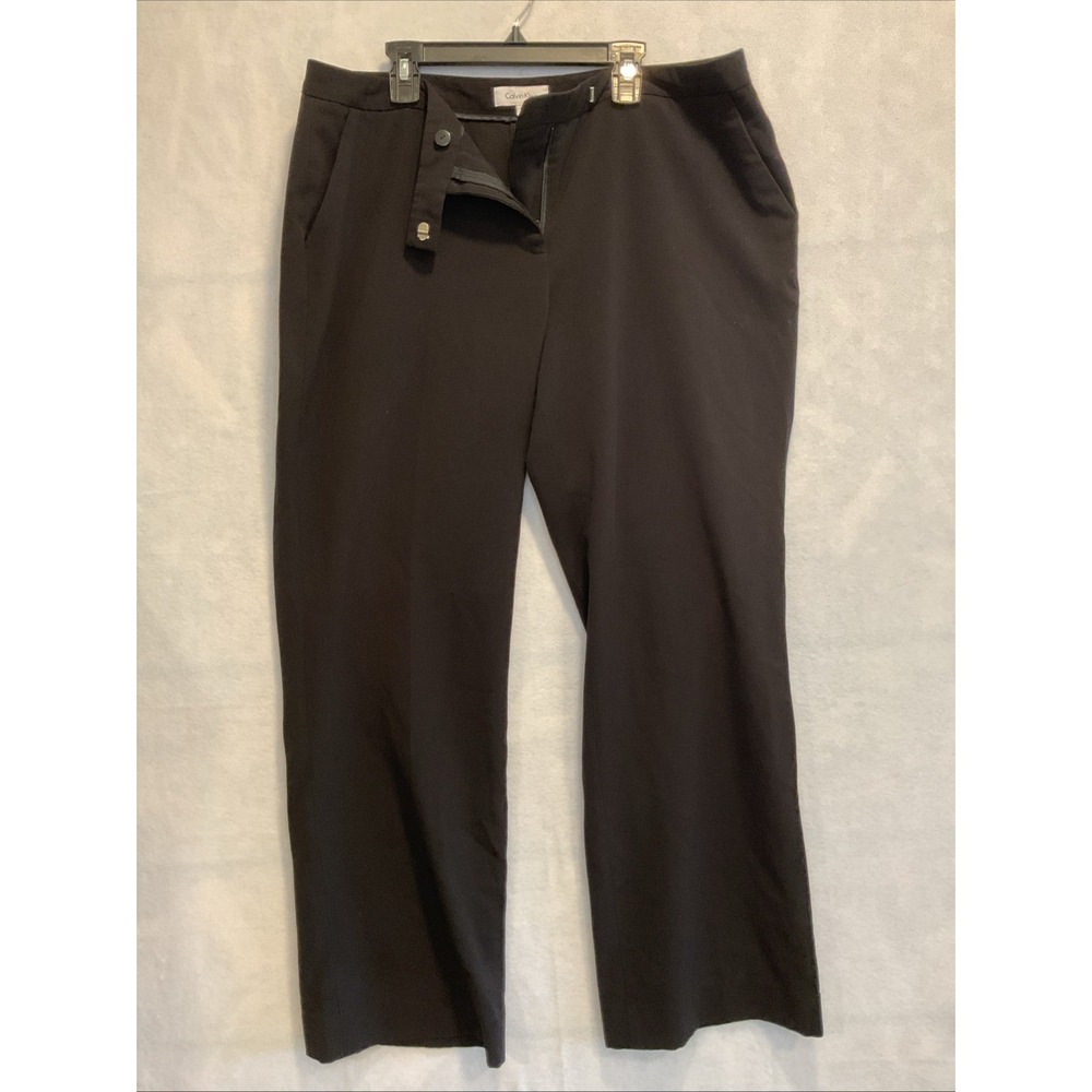 Calvin Klein Black Women's Dress Pants Size 12